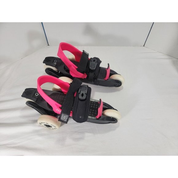 Cardiff Skate Co. Youth Cruiser Skates Pink Black fits youth sizes 12-6‎ EUC - Picture 1 of 10